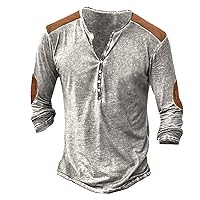 Men's Shirts Pack Casual Fasten 3D Digital Printing T Shirt Long Sleeve Top Slim Fit Long Sleeve Shirt