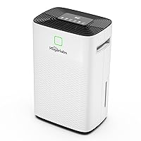 30 Pint Dehumidifiers for Home and Basements, with 3 Working Modes, Overflow Protection, and Auto Shut off Restart. Ultra Silent Dehumidifier with Drain Hose and Digital Control Panel.