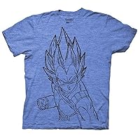 Dragonball Z Vegeta Line Art DBZ Anime Adult Shirt