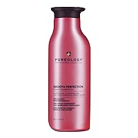 Pureology Smooth Perfection Shampoo | For Frizzy, Color-Treated Hair | Smooths Hair & Controls Frizz | Sulfate-Free | Vegan