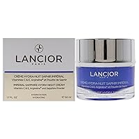 Lancior Imperial Sapphire Hydra Night Cream - Delivers Intense Hydration For Supple Skin - Optimizes Cell Renewal - Promotes Fresher, Healthier Looking Skin - Powerful Active Ingredients - 1.7 Oz