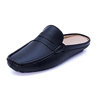 Mens Mules Clog Slippers Breathable Slip on Shoes Casual Loafers Breathable Slippers
