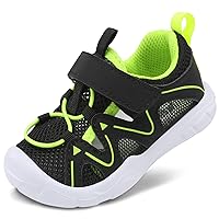 FEETCITY Wide Toddler Shoes Slip on Sneakers Boys Girls Toddler Tennis Shoes Sports Shoes Walking Shoes