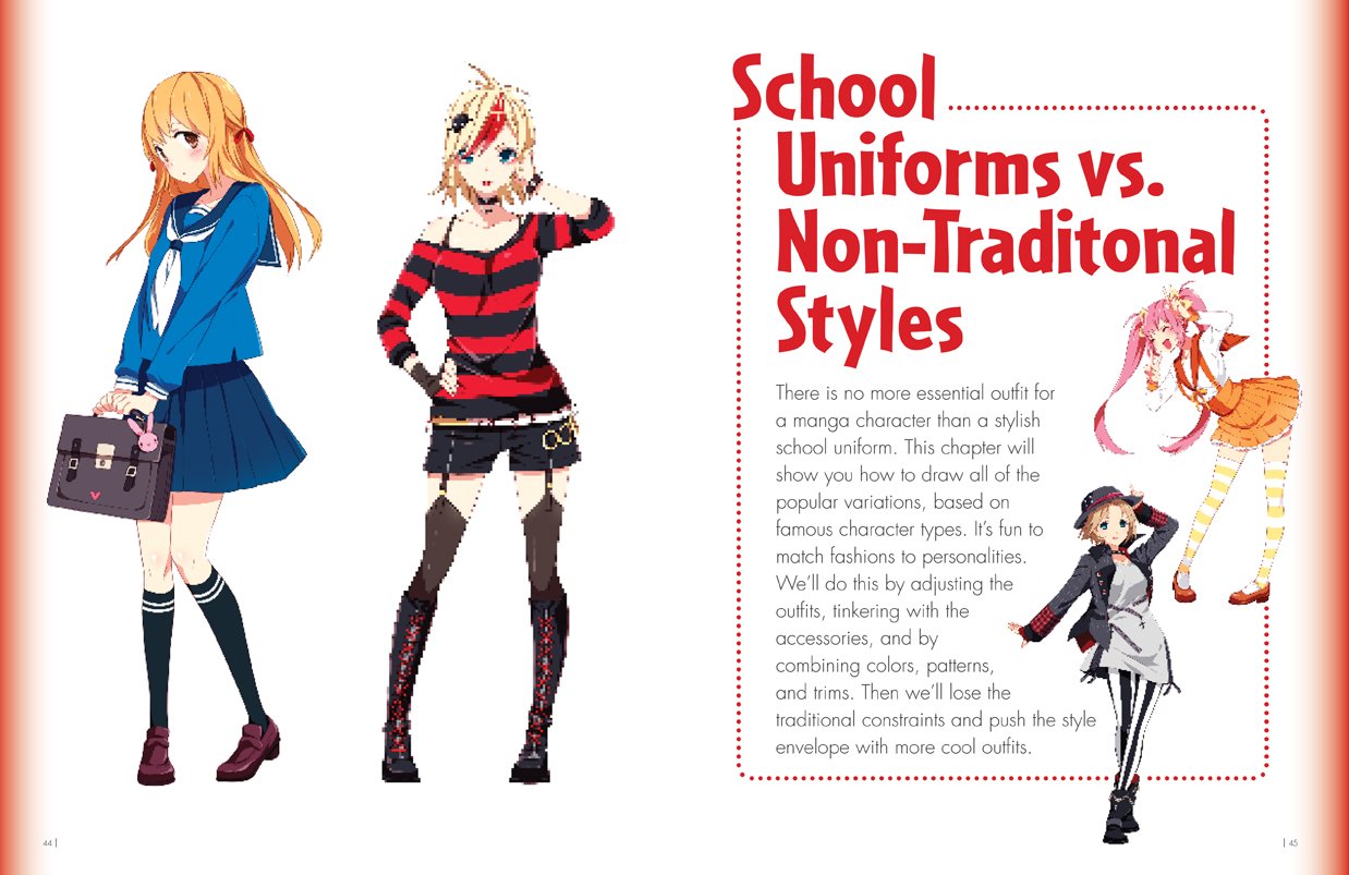 Mua The Manga Fashion Bible: The Go-To Guide for Drawing Stylish Outfits  and Characters trên Amazon Mỹ chính hãng 2023 | Fado
