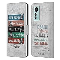 Head Case Designs Officially Licensed The Breakfast Club in Detention Since 1984 Graphics Leather Book Wallet Case Cover Compatible with Xiaomi 12 Lite