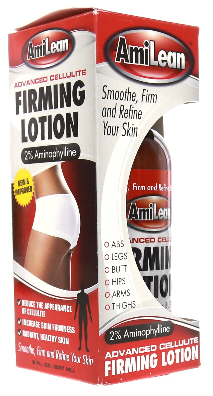 Amilean Cellulite Cream Firming Lotion, Anti-Fat & Anti Cellulite Formula, 8 fl. oz
