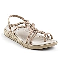 Plaka Explore Walking and Hiking Sandals for Women | Comfortable Summer Sandal with Arch Support | Waterproof Comfy Sandals for Travel, Beach or Poolside