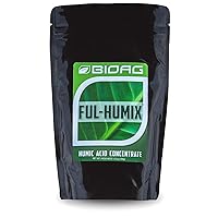 BIOAG Ful-Humix Organic Humic Acid Soil Dry Amendment, Increases Yield, Nutrient Uptake for All Plants, Lawn (100 Grams)