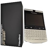 Blackberry Porsche Design P'9981 (QWERTY English + Arabic Keypad) 8GB Factory Unlocked (GSM Only, No CDMA) 3G Smartphone - International Version (Dark Platinum / Silver)