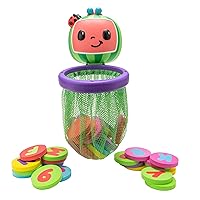 CoComelon Deluxe Bathtime Letters and Numbers - Letters and Numbers: Full Alphabet and Zero to Nine - Toys for Kids, Toddlers, and Preschoolers - Amazon Exclusive