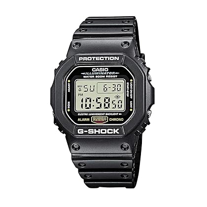 Casio Mens G-Shock Digital Watch, with Quartz Digital Movement, and Multi-Function Alarm, Stopwatch, and Countdown Timer, Hourly Time Signal, Auto Calendar, Water-Resistant to 200 M (660 Feet)
