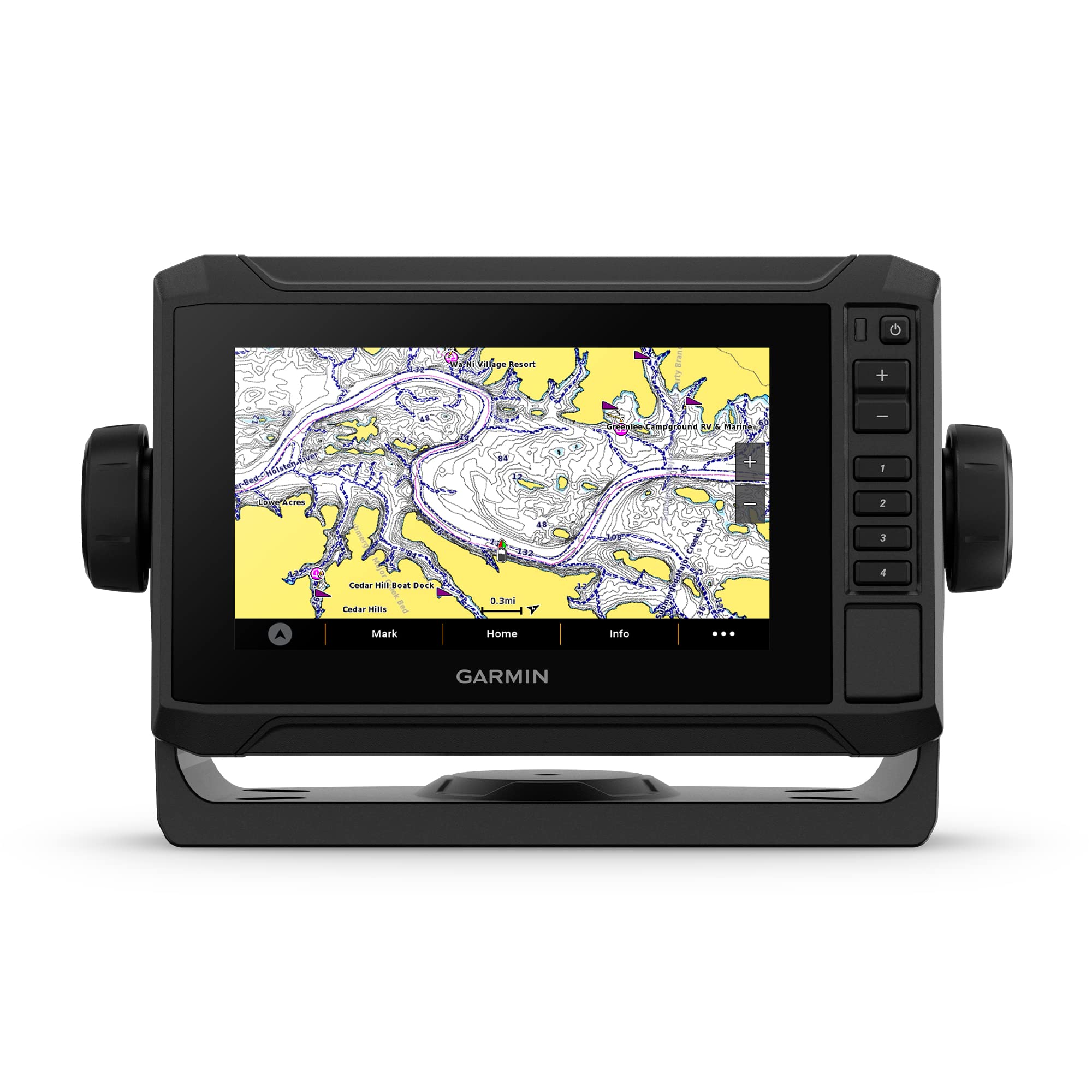 Garmin ECHOMAP UHD2 64sv with GT54 Transducer, 6” Touchscreen Chartplotter, Garmin Navionics+ U.S. Coastal