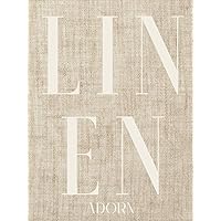 Linen Adorn: Photographed Linen Decor Book For Decorative Display | Thick Spine For Visual Statement Piece
