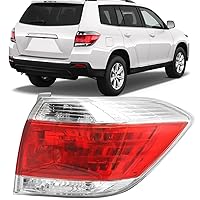 Tail Lights Assembly Fit For 2011-2013 Toyota Highlander Right Passenger Side