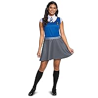 Harry Potter Dress Skirt, Teen and Tween Official Hogwarts Wizarding World Costume Dress with Collar and Tie