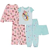 Kids' 5-Piece Loose-fit Pajama Set