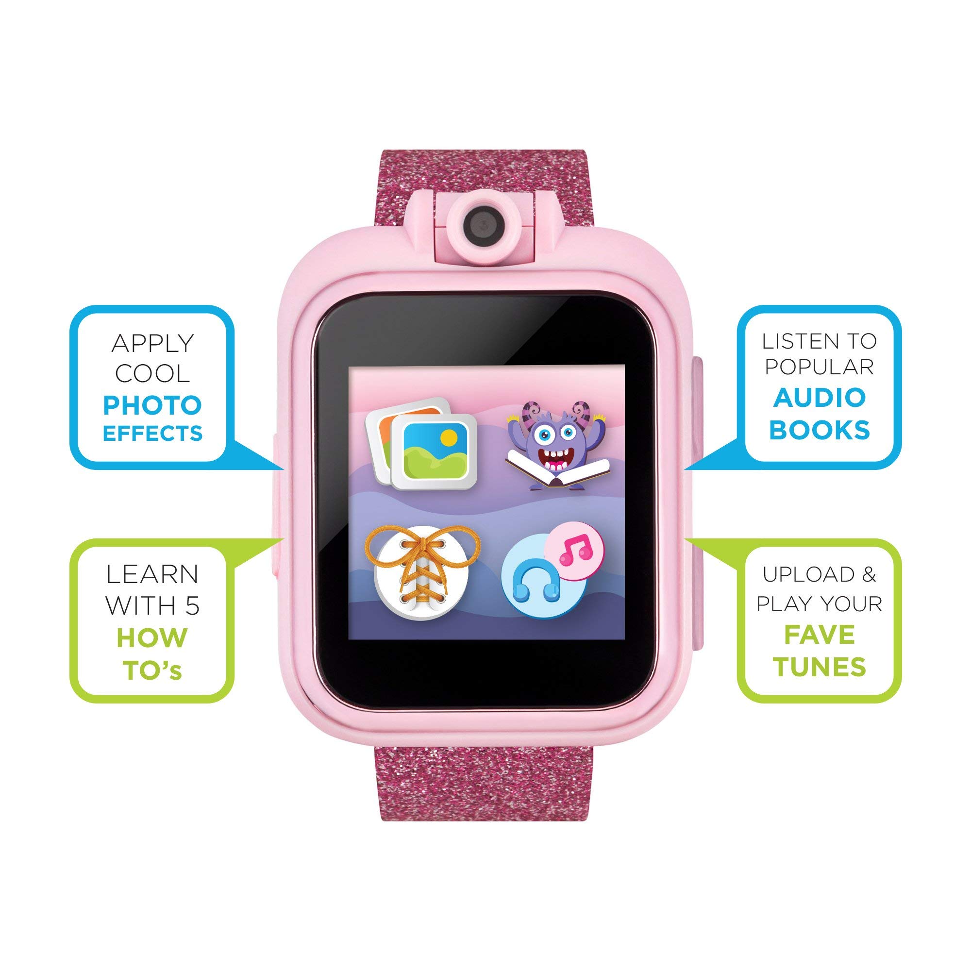 Kids Smartwatch PlayZoom 2 with Swivel Selfie Camera, STEM Learning, 20+ Games, Audio Bedtime Stories, Store Music for Kids Toddlers Boys Girls