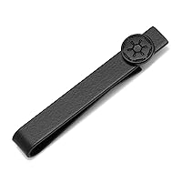 Star Wars Satin Black Imperial Symbol Tie Bar, Officially Licensed