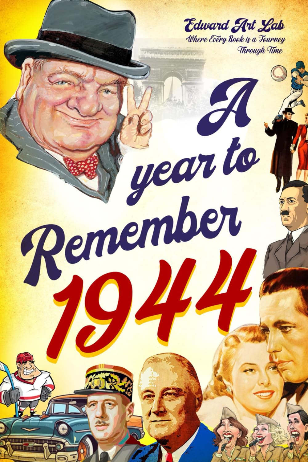 A Year to Remember 1944 Book: The Surprise Gift For Those Born or Married in 1944, Explore Historical Events Through Nostalgic Photographs, Fun Facts, ... Traveling to 1944 and Flashback to 1944 Book.