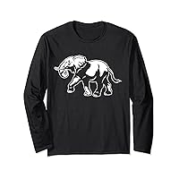 Literal White Elephant Gag Gift Funny Long Sleeve T-Shirt