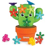 Carlos The Pop & Count Cactus,16 Pieces, Age 18+ Months, Toddler Learning Toys, Preschool Toys, Educational Toys for Kids, Cactus Toys for Kids, for Kids