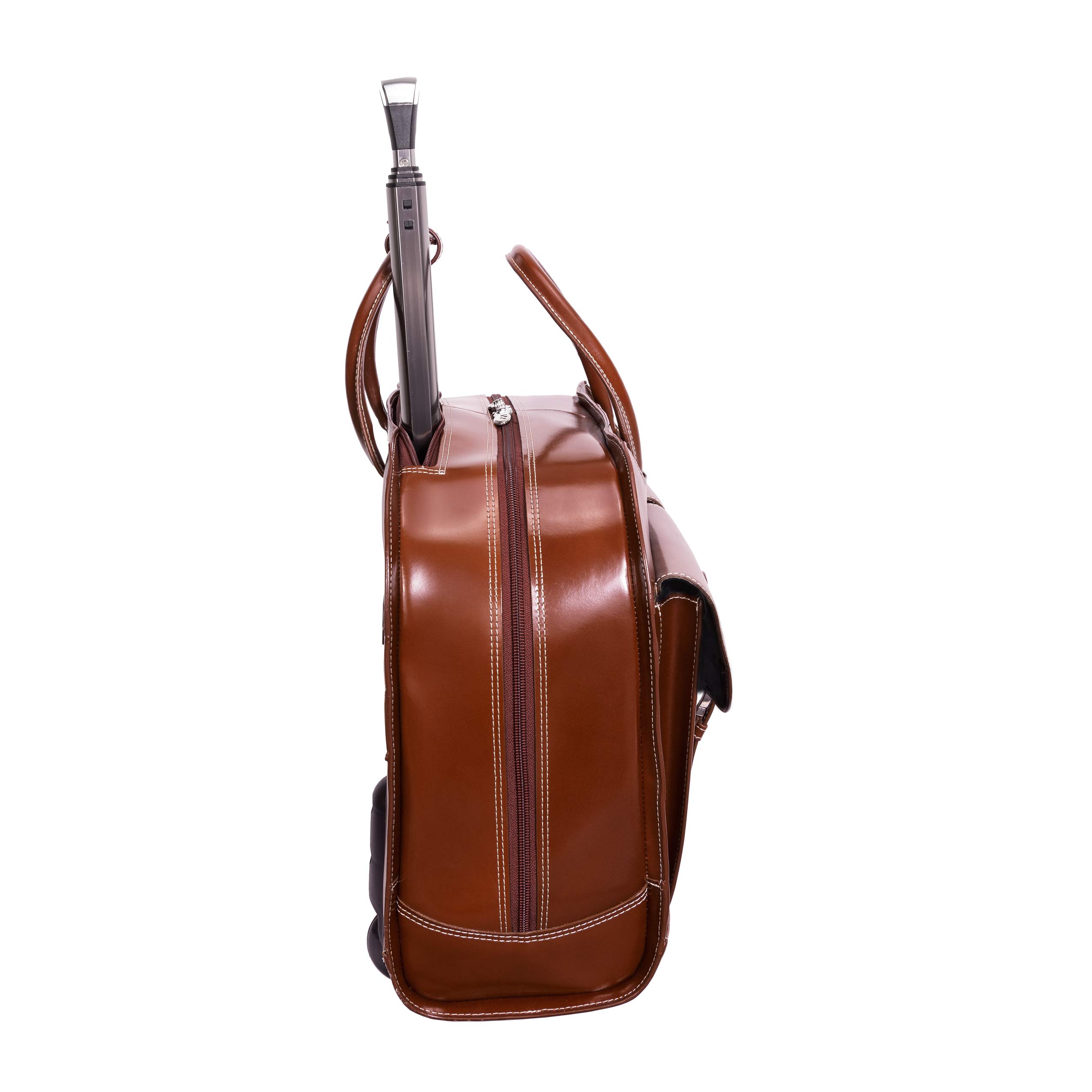 McKlein Briefcase, Brown, 17