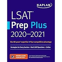 LSAT Prep Plus 2020-2021: Strategies for Every Section + Real LSAT Questions + Online (Kaplan Test Prep) LSAT Prep Plus 2020-2021: Strategies for Every Section + Real LSAT Questions + Online (Kaplan Test Prep) Paperback