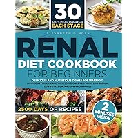 RENAL DIET COOKBOOK FOR BEGINNERS: Delicious and Nutritious Dishes for Warriors with Kidney Disease and Their Loved Ones, Featuring Low-Sodium, Low-Potassium, and Low-Phosphorus. RENAL DIET COOKBOOK FOR BEGINNERS: Delicious and Nutritious Dishes for Warriors with Kidney Disease and Their Loved Ones, Featuring Low-Sodium, Low-Potassium, and Low-Phosphorus. Paperback Kindle