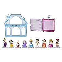 Comics Adventure Discoveries Collection, Doll Set with 9 Figures, Bases, Display Castle and Case, Toy for Girls 3 and Up