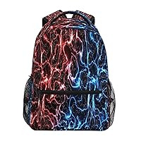 MNSRUU Kid Lightning Backpack,Elementary School Backpack Lightning Kid Bookbag for Boy Girl Ages 5 to 13