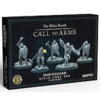 Modiphius Entertainment The Elder Scrolls: Call to Arms - Dawnguard Core Set - 5 Unpainted Resin Figures