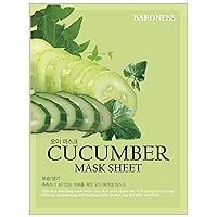 Baroness Cucumber Sheet Mask Pack of 2