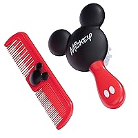 Disney Baby Mickey Mouse Brush & Comb Set - Red