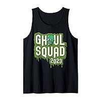 Ghoul Squad 2023 Halloween Zombies Crew Cute Zombie Matching Tank Top