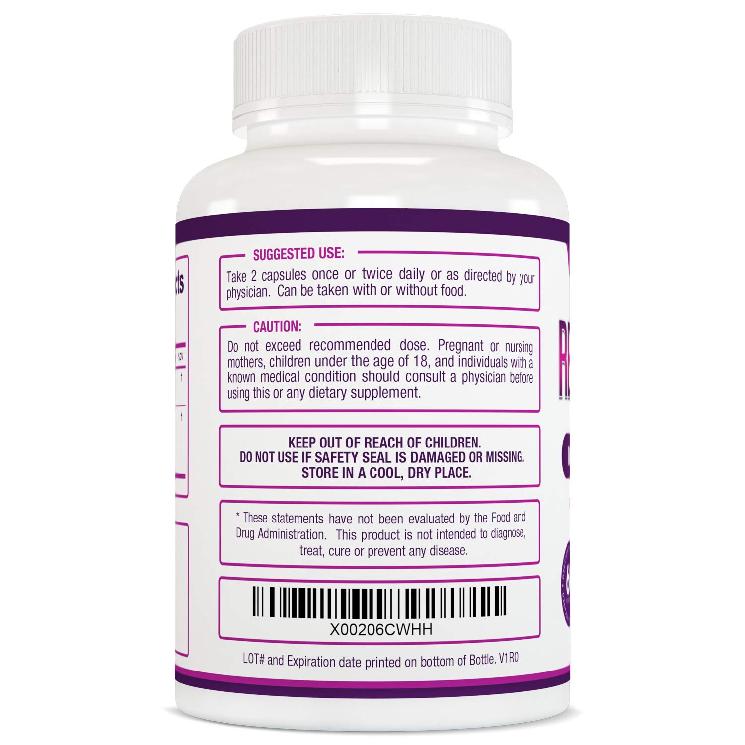 Purely Optimal Premium Resveratrol Supplement 1500mg - Max Strength, Trans Resveratrol Capsules - with Grape Seed & Green Tea Extract - 30 Days Supply