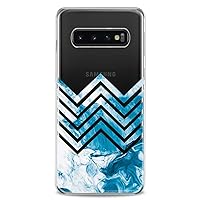 Case Compatible with Samsung S24 S23 S22 Plus S21 FE Ultra S20+ S10 Note 20 S10e S9 Geometric Acrylic Art Boy Cute Design Abstract Print Flexible Silicone White Slim fit Elegant Blue Clear Man