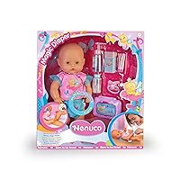 Nenuco Magic Diaper Baby Doll with Magic Diaper, Colored Lights, 14