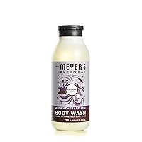 MRS. MEYER'S CLEAN DAY Moisturizing Body Wash for Women and Men, Biodegradable Shower Gel Formula Made with Essential Oils, Lavender, 16 oz
