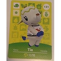 Nintendo Animal Crossing Happy Home Designer Amiibo Card Tia 121/200 USA Version
