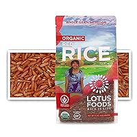Lotus Foods Organic Red Rice, slightly nutty flavor, 15 Ounce
