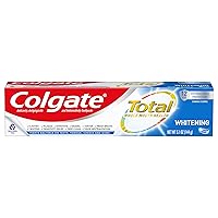 Colgate Total Whitening Gel Toothpaste, Mint Toothpaste, 5.1 oz Tube