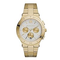 Michael Kors Wyatt Gold-Tone Stainless Steel Chronograph Women's watch #MK5933