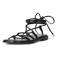 The Drop Women's Haven Lace Up Gladiator Sandal