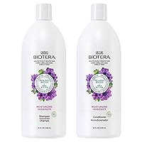 BIOTERA Moisturizing Shampoo/Conditioner | Hydrates & Moisturizes Dry, Medium, Fine Hair | Microbiome Friendly | Vegan & Cruelty Free | Paraben Free | Color-Safe
