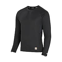 Carhartt Men's Force Midweight Micro-Grid Base Layer Crewneck