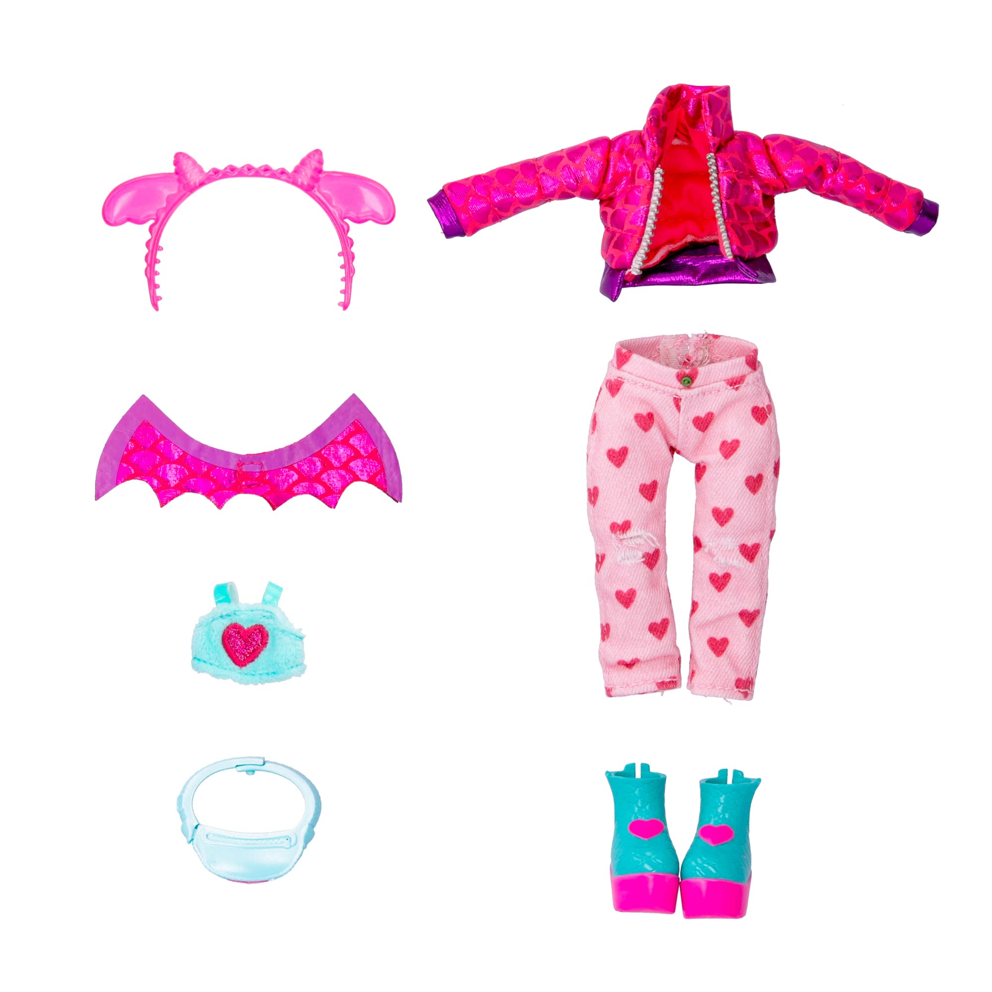 Cry Babies BFF Bruny Fashion Doll with 9+ Surprises Including Outfit and Accessories for Fashion Toy, Girls and Boys Ages 4 and Up, 7.8 Inch Doll, Multicolor