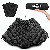 POWERLIX Ultralight Sleeping Pad for Camping, Self-Inflatable, Waterproof, Compact, 77.2 x 22.8 x 2.1 in