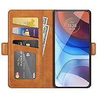 Vivo S9 Case Wallet, Premium PU Leather Magnetic Full Body Shockproof Stand Folio Flip Case Cover with Card Holder for Vivo S9 Phone Case - Yellow