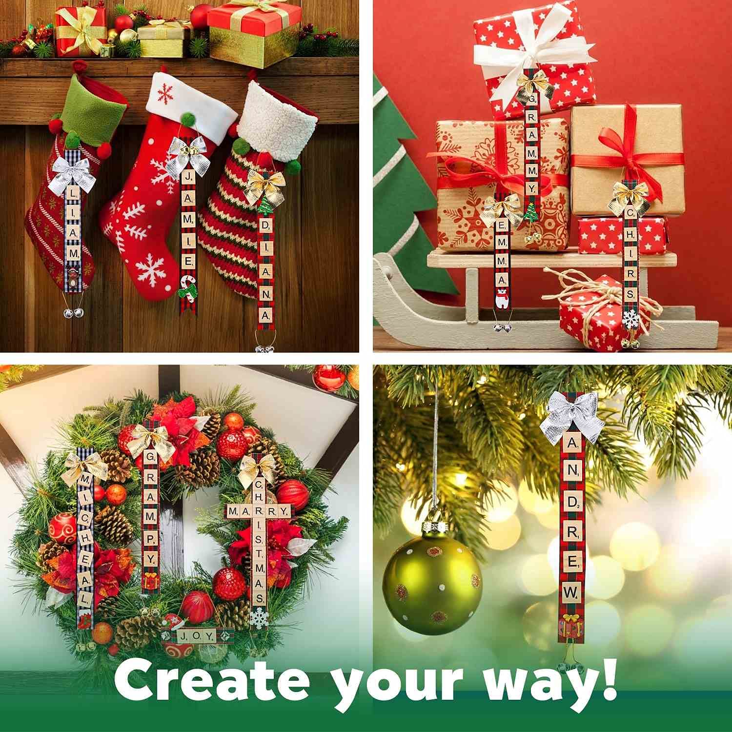 Mua Christmas Ornaments Crafts for Kids Adults Personalized ...