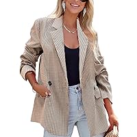 ARTFREE Womens Casual Blazer Button Lapel Long Sleeve Work Business Fashion Blazers Jackets Outfits with Pockets
